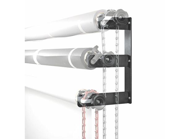 Manfrotto 045 Triple Hook Oppheng til tre papirbakgrunner 